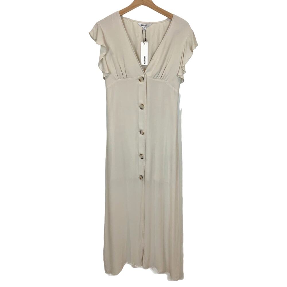 BB Dakota That's Amore Empire Waist Dress Eggshell Women's Size 4 NWT